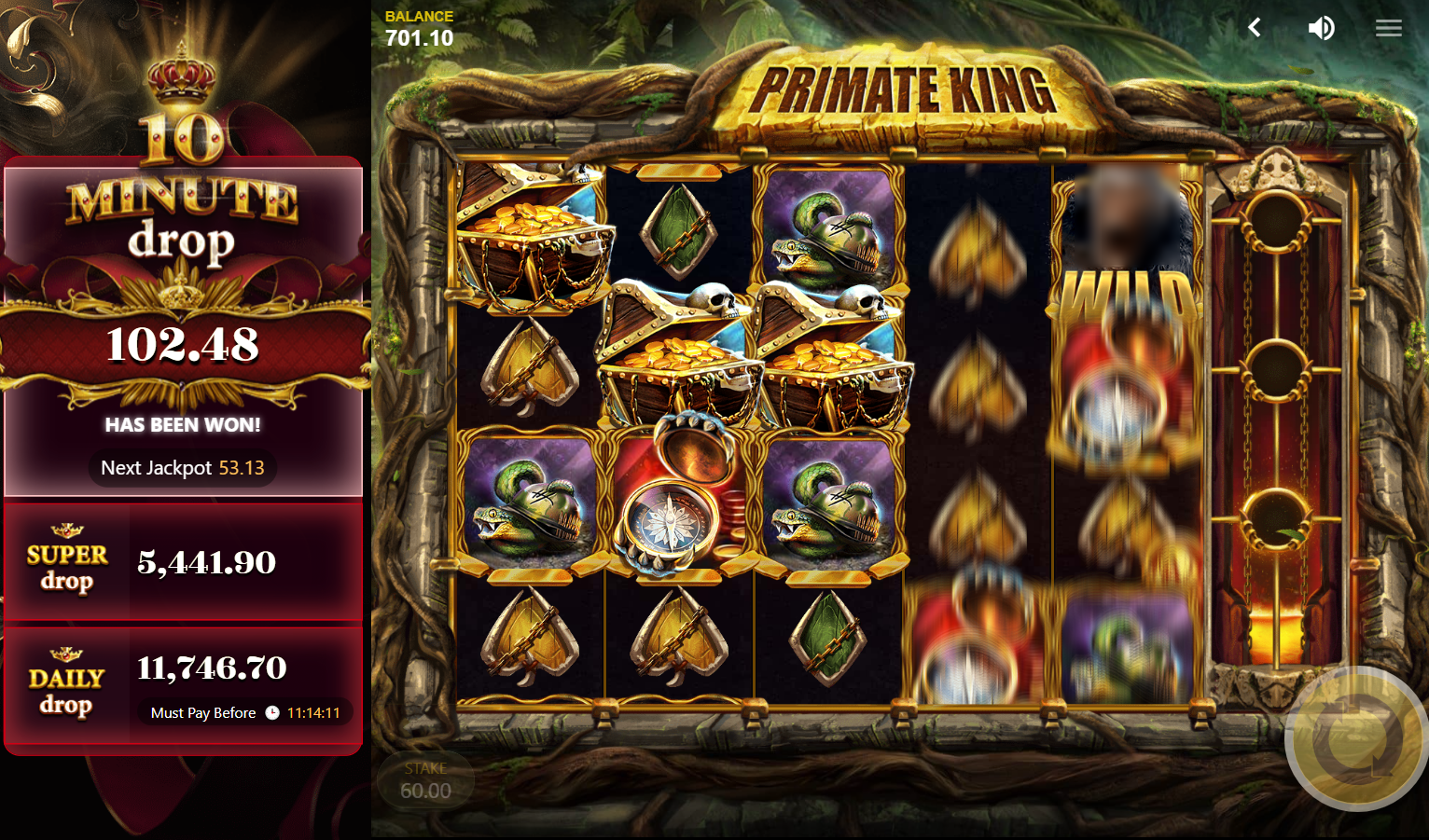 Primate King Slot